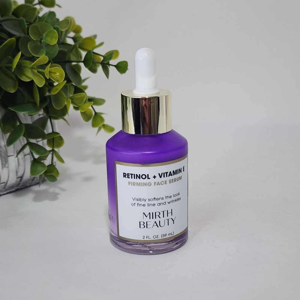 Mirth Beauty Retinol & Vitamin E Firming Face Serum Fine Lines Wrinkles 2 fl oz
